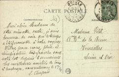 CPA Caen vue panoramique prise de l'Eglise Saint Pierre 