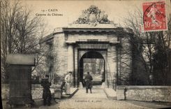 CPA Caen Caserne du chateau 