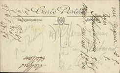 CPA Caen vue prise de chateau 