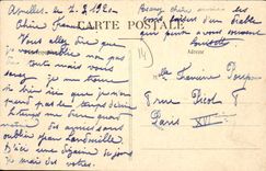 CPA Asnelles Tempete Septembre 1904 