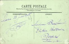 CPA Caen la Tour Leroy et le Clocher Saint Pierre 