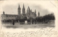 CPA Caen Abside Saint Etienne 