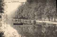 CPA La Normandie Caen Boras de l'Orne le grand cours 