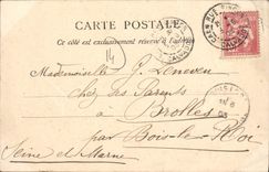 CPA La Normandie Caen Boras de l'Orne le grand cours 