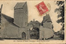 CPA Environs de Caen Calvados Manoir du Pont Creon 