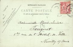 CPA Caen vue sur le chateau 