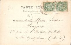 CPA Caen vue generale cote Est 