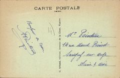 CPA Caen Boulevard des Allies et tour des Gens d'Armes 