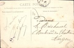 CPA Caen la gare Saint Martin 