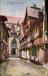 CPA Lisieux Vieilles Maisons rue de la Paix 