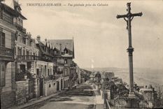 CPA Trouville sur Mer vue generale prise du Calvaire 