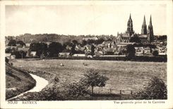 CPA Bayeux vue generale prise de la Carriere 