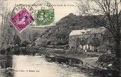 CPA La Suisse Normande les Bords de l'Orne 