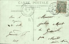 CPA Falaise caserne Dument d'Urville 