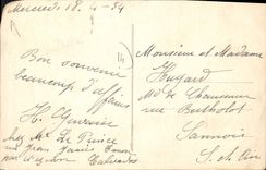 CPA Caen Brasserie Chandivert et Boulevard des Allies 