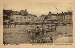 CPA Houlgate le casino Viraut et Mauclerc arch et l'hotel du casino 