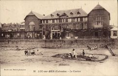 CPA Luc sur Mer Calvados le casino 