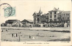 CPA Courseulles sur mer la plage 