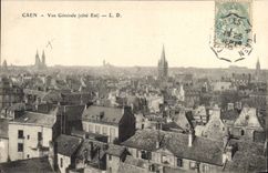 CPA Caen vue generale cote Est 
