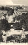 CPA Caen la Caserbe du chateau vue de Saint Pierre 