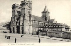 CPA Caen l'Abbaye Aux Dames 