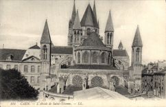CPA Caen l'Abside de Saint Etienne 