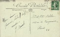 CPA Deauville Normandy hotel la Cour 