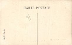 CPA Caen le Lycee et l'eglise Saint Etienne 