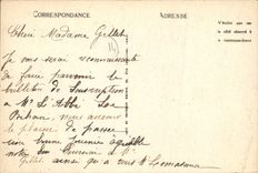 CPA Saint Aubin sur mer villa de la Tourelle les jardins