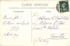 CPA Caen Saint Etienne le vieux un des edifiees religieux les plus anciens de la ville 