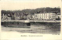 CPA Honfleur vue prise de la petit Jetee 