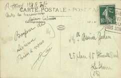 CPA Lisieux Rue aux Fevres Vieilles a gauche Manoire de Formeville
