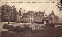 CPA St Andre d'hebertot Calvadas le chateau d'Aguesseau Monument Historique XVIII S 
