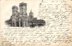 CPA Caen eglise de la Trinite Abbaye aux Dames 
