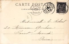 CPA Caen tour St Nicolas 