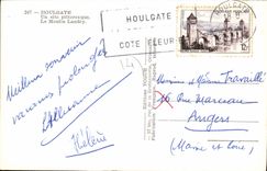 CPA Houlgate un site Pittoresque le Moulin Landry