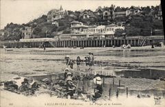 CPA Villerville Calvados la plage et le casino 