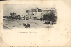 CPA Courseulles place de Caen 