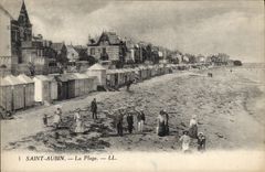 CPA Saint Aubin la Plage 