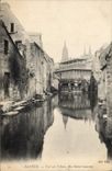 CPA Bayeux vue sur l'Aure rue Saint Laurent 