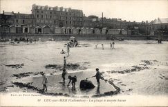 CPA Luc sur Mer Calvados la plage a Maree Basse 