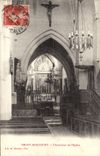CPA Thury Harcourt l'interieur de l'eglise 