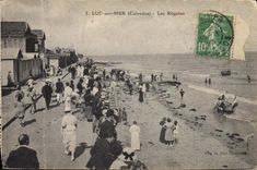 CPA Luc sur Mer Calvados les Regates 
