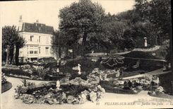 CPA Villers sur mer Jardin Ste Julie 