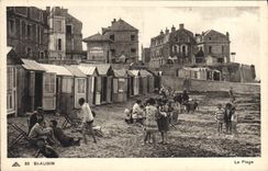 CPA St Aubin la plage 