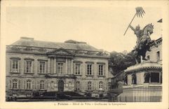 CPA Falaise hotel de ville Guillaume le Conquerant 