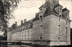 CPA Fervacques calvados chateau XVII siecle 
