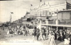 CPA Trouville le Casino et les Plauches 