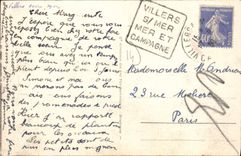 CPA Villers sur Mer le Casino 