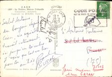 CPSM Caen le Theatre maison culturelle 